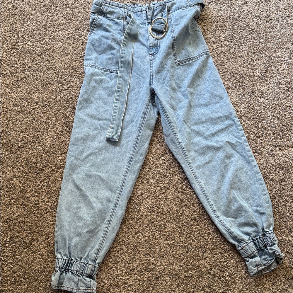 Dance & Marvel Light Blue Ankle Jeans